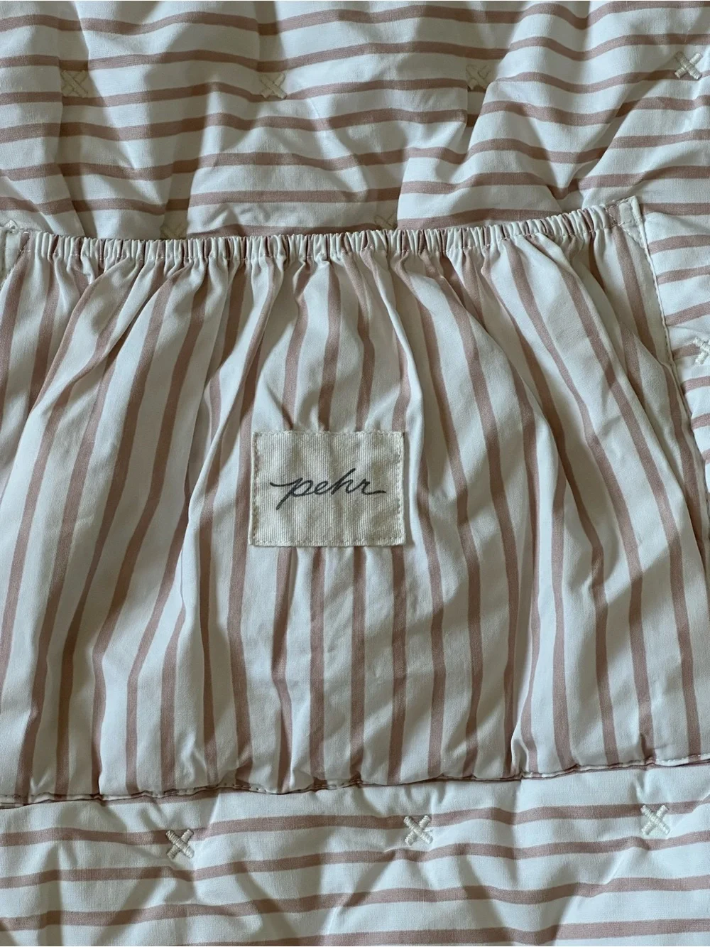 Pehr Pink Stripe Diaper Cover